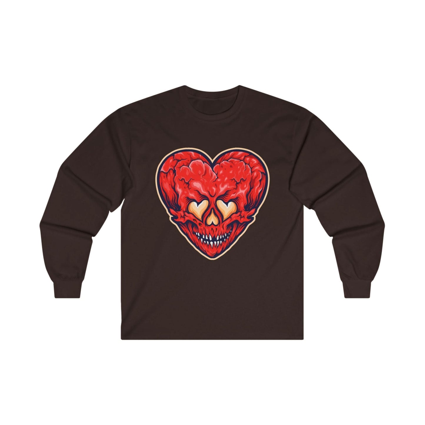 Cracked Heart Love Skull - Mleem
