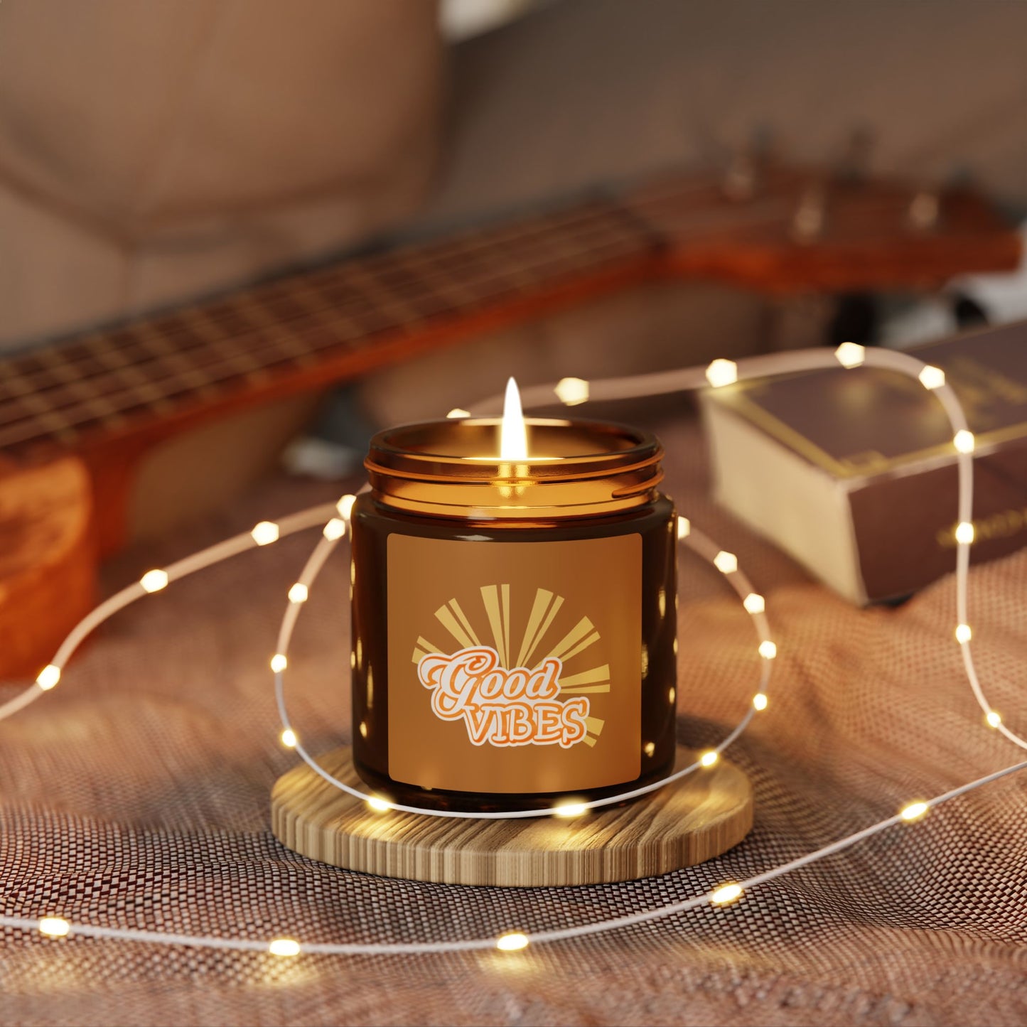 Good Vibes Scented Soy Candle