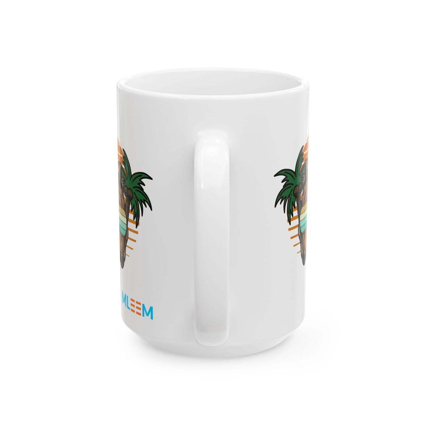Tropical Sunset Ceramic Mug