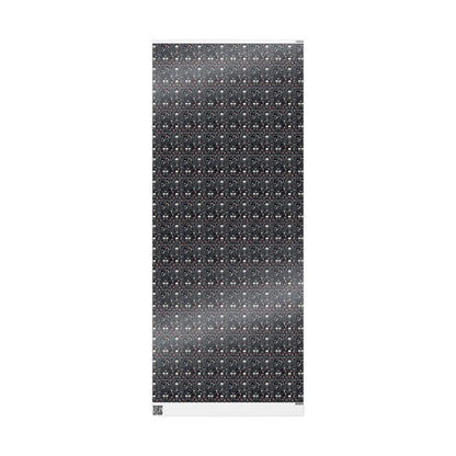 Gothic Skull Wrapping Paper - Unique Gift Wrap for Halloween, Birthdays, Parties, Celebrations, Occasions