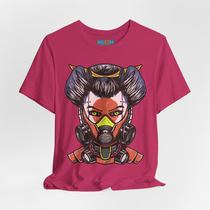 Futuristic Graphic Tee for Gamers - Unisex Jersey Short Sleeve