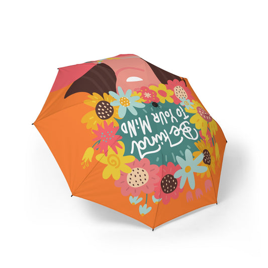 Colorful Floral Design Umbrella - Stylish Rain Gear for Everyday Use, Gifts for Her, Travel Essentials, Cute Outdoor Accessories