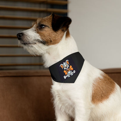 Bone to Be Wild Pet Bandana Collar, Dog Accessories, Pet Fashion, Dog Lovers Gift, Fun Dog Wear, Holiday Pet Gift