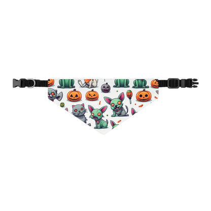 Halloween Pet Bandana Collar, Dog Accessory for Fall, Cute Dog Costume, Trick or Treat Bandana, Pet Halloween Costume