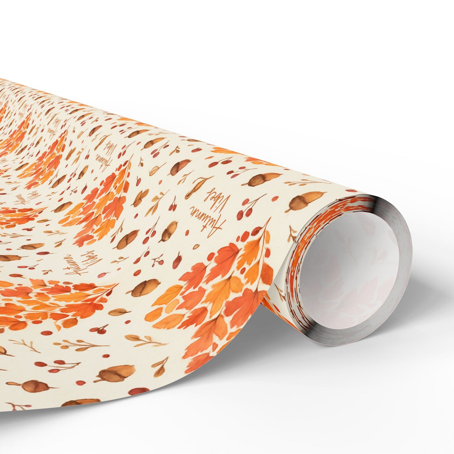 Autumn-Inspired Wrapping Papers, Eco-Friendly Gift Wrap, Fall Floral Design, Perfect for Thanksgiving, Birthdays, Holiday Celebrations