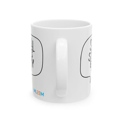 MLEEM Ceramic Mug for Coffee Lovers