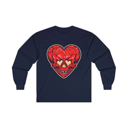 Cracked Heart Love Skull - Mleem