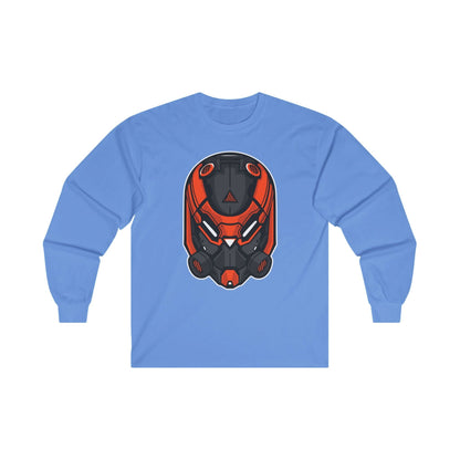 Orange Robot Head - Mleem