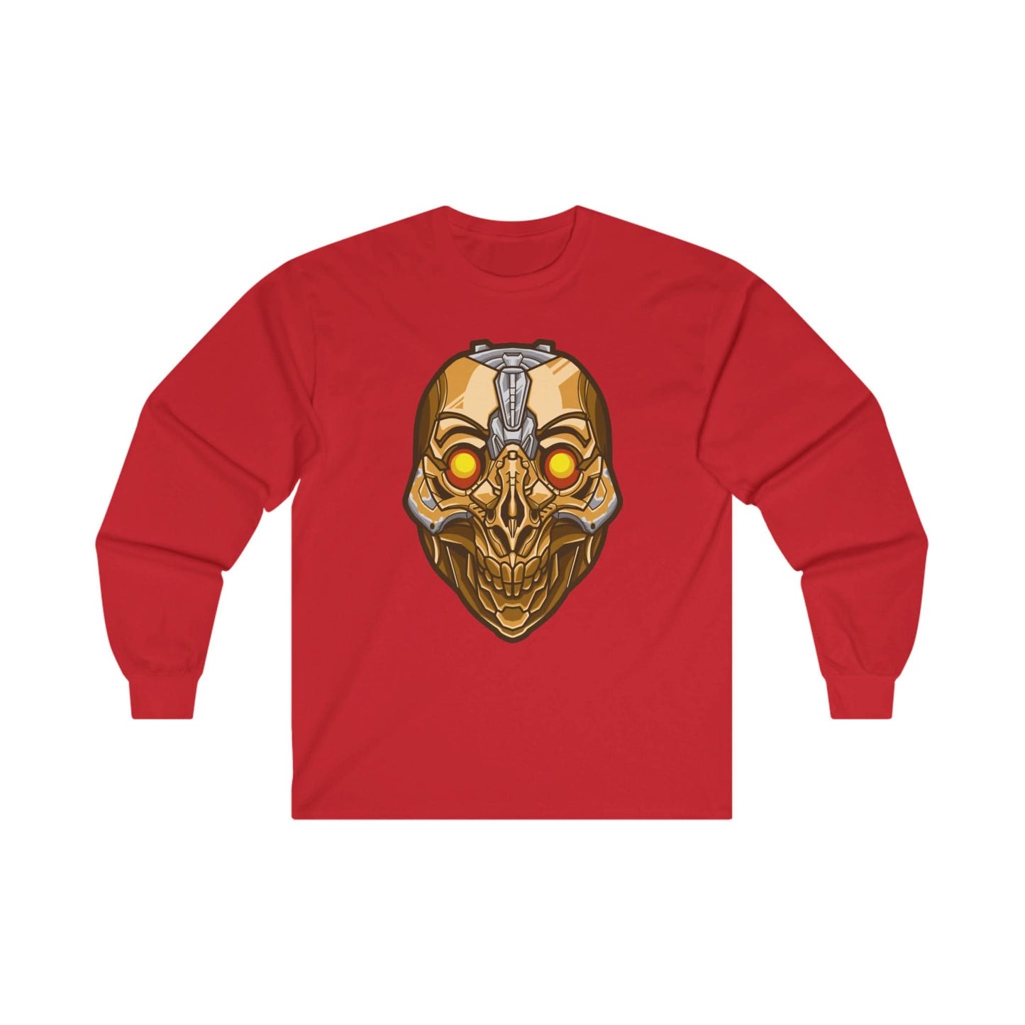 Skull Robot Head Mascot - Mleem