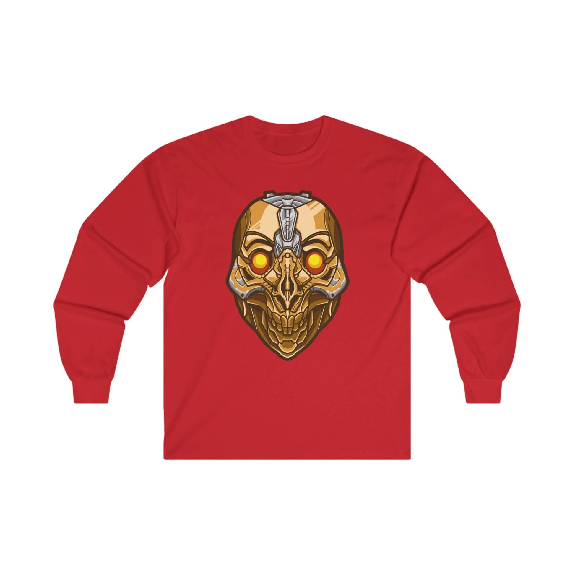 Skull Robot Head Mascot - Mleem
