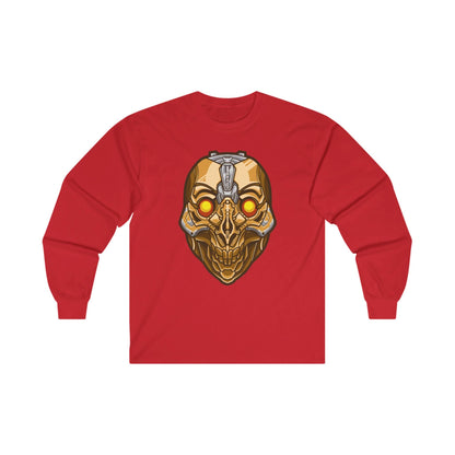 Skull Robot Head Mascot - Mleem