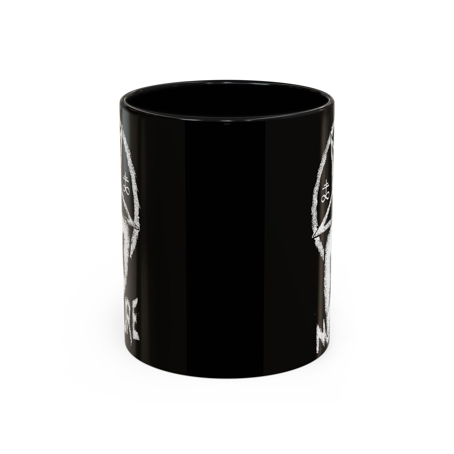Gothic Ceramic Coffee Mug – Dark Art, Unique Gift, Halloween Decor, Witchy Vibe, Spooky Homeware
