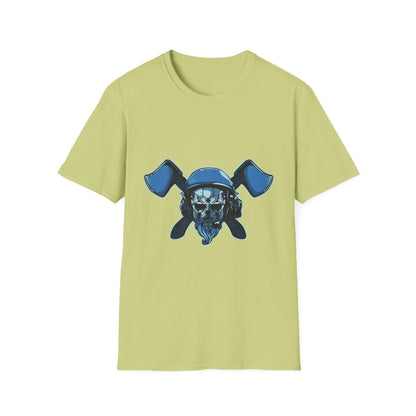 Bearded Skull With Ax - Mleem