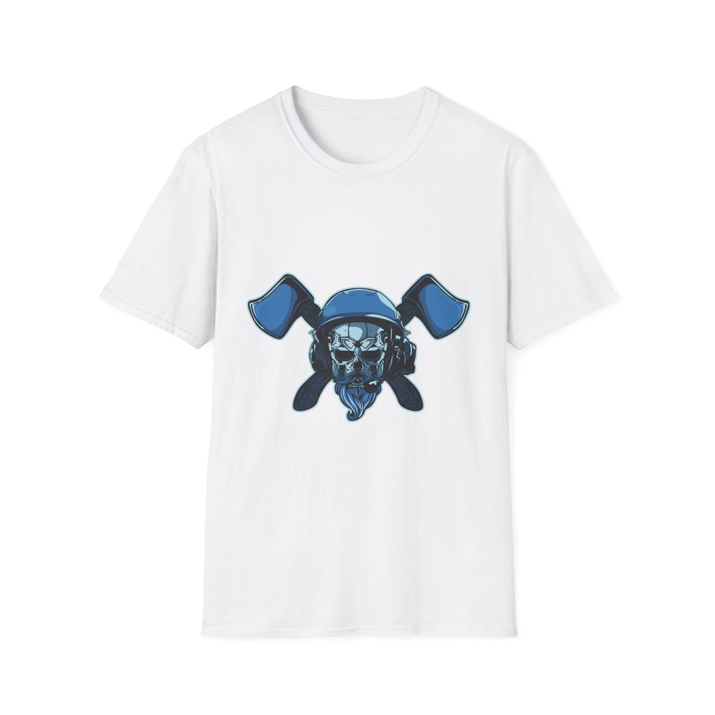 Bearded Skull With Ax - Mleem