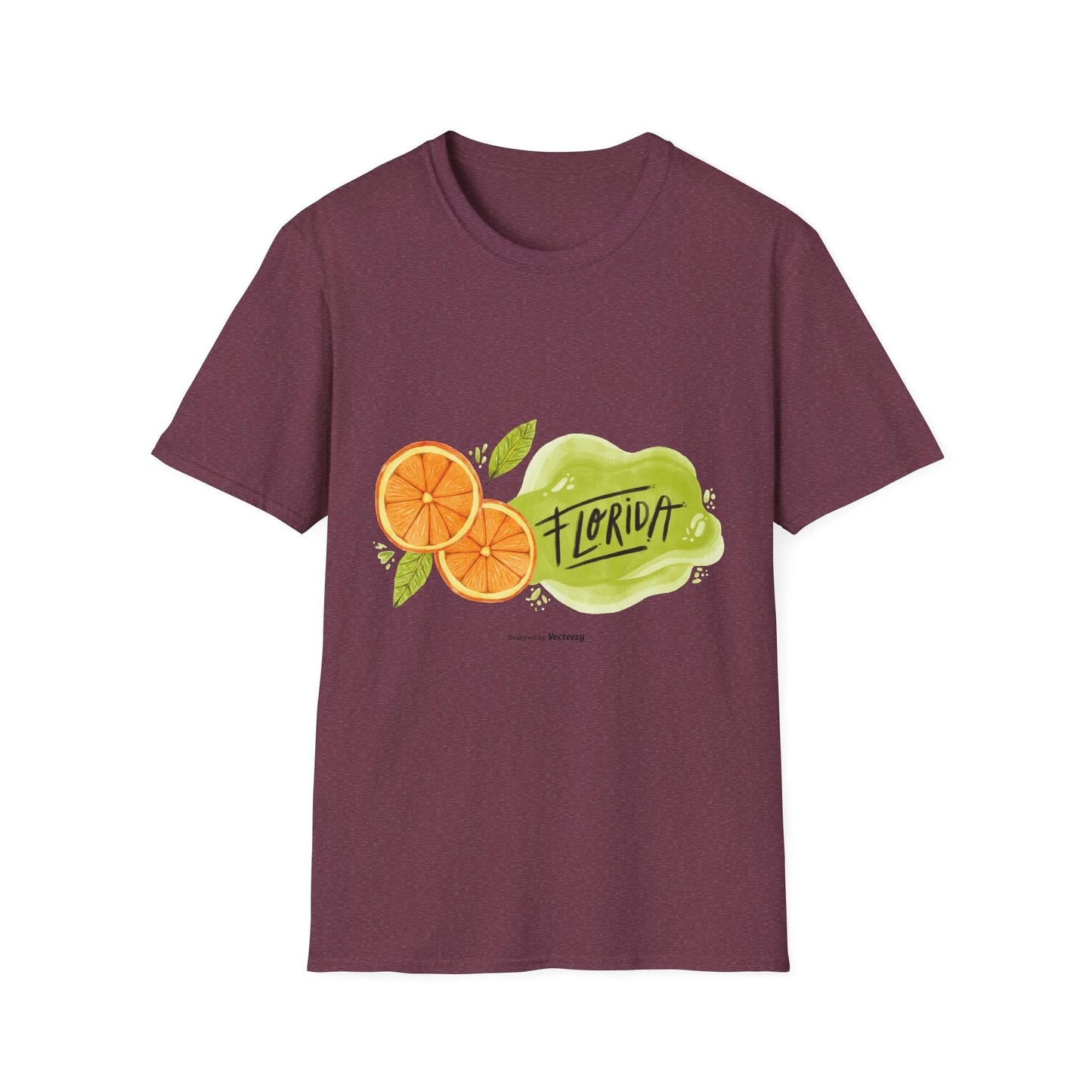 Florida Orange County Watercolor - Mleem