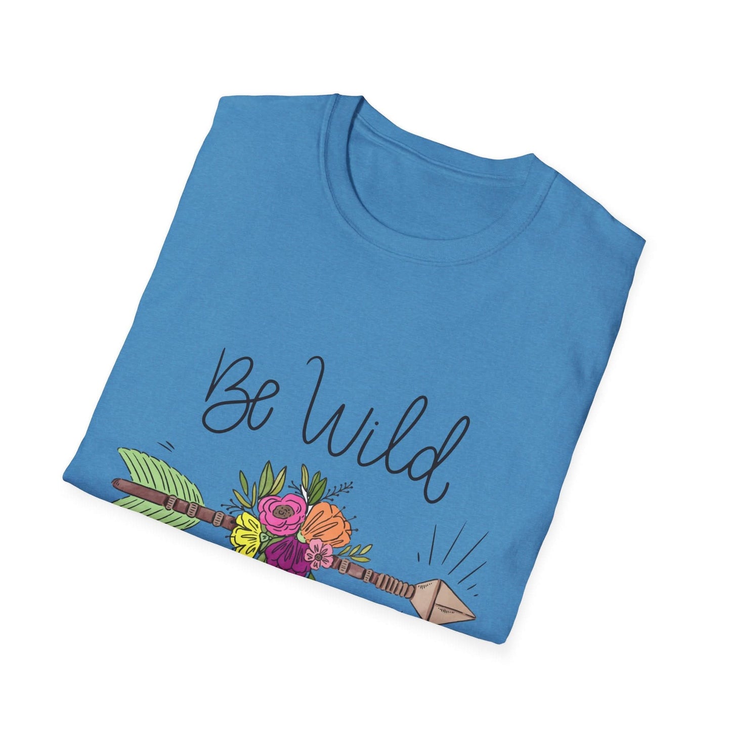 Be Wild Be Brave Flower Arrow - Mleem