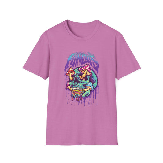 Fungus Word Mushrooms Skull Head - Mleem