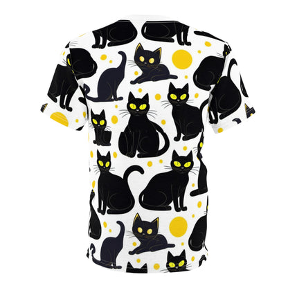 Cattitude Unisex Tee, Fun Cat Shirt, Pet Lover Gift, Halloween Apparel, Casual Cool Tee, Quirky Cat Fashion