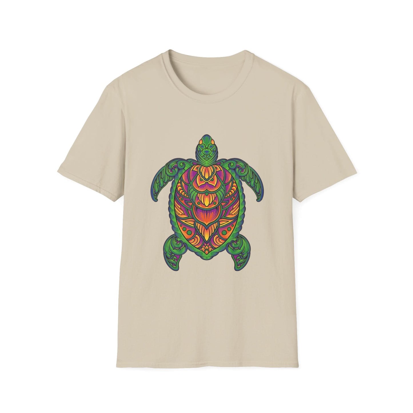Turtle Floral Vintage Ornament - Mleem