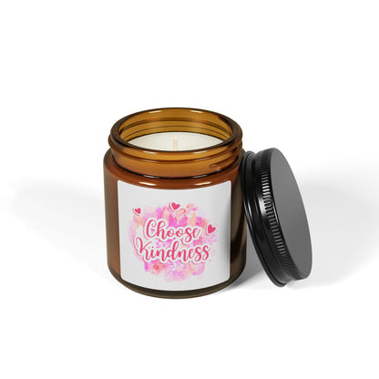 Scented Soy Candle - Choose Kindness, Eco-Friendly Home Decor