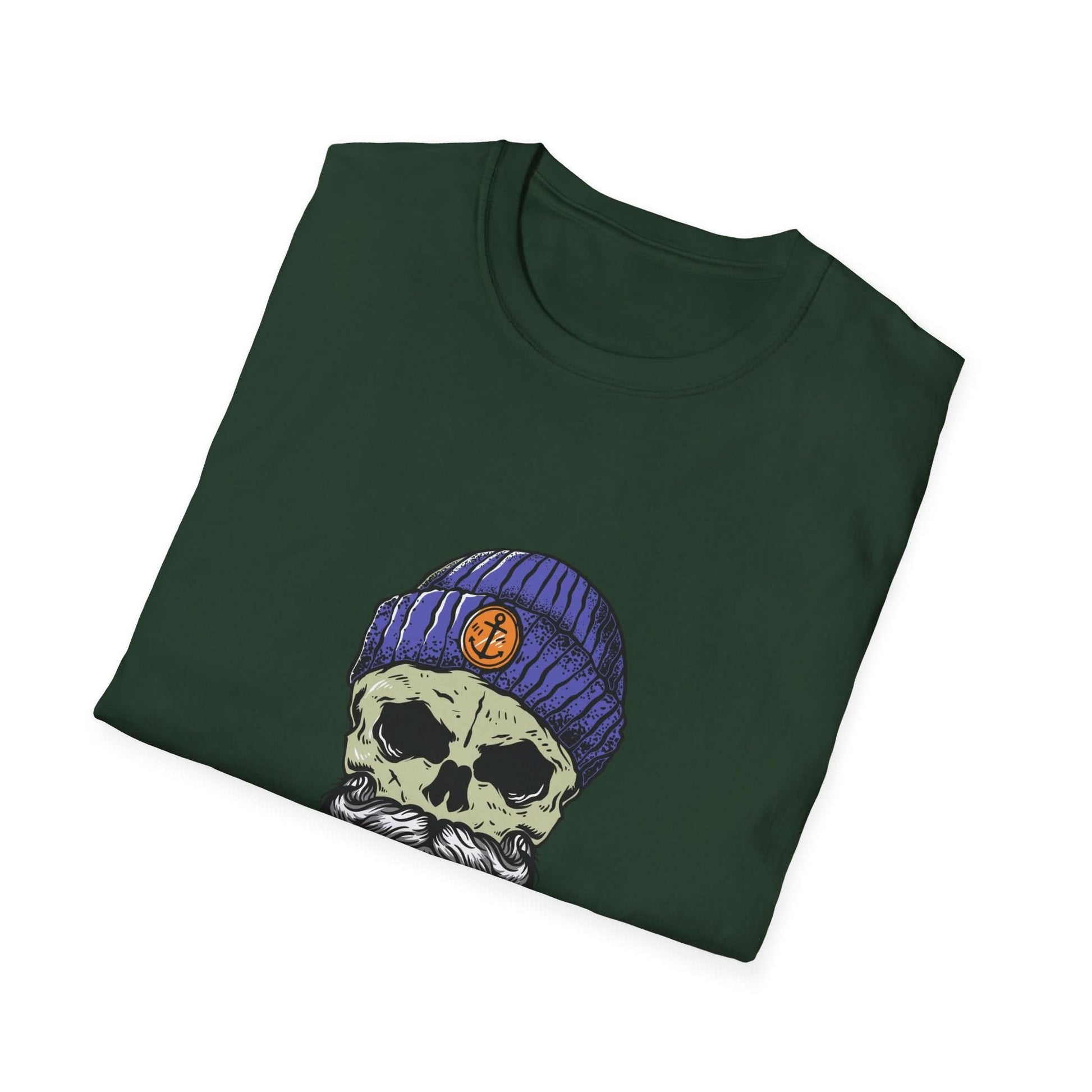 Skull Beard Illustration - Mleem