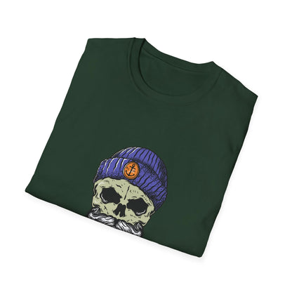 Skull Beard Illustration - Mleem