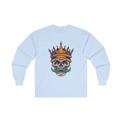 Gold Crown With Weed Mustache - Mleem
