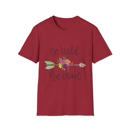 Be Wild Be Brave Flower Arrow - Mleem