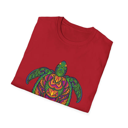 Turtle Floral Vintage Ornament - Mleem