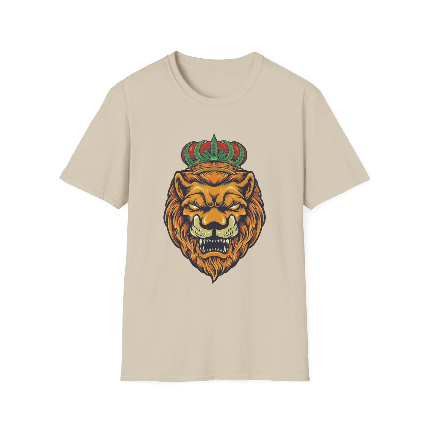 Angry Lion Head with Crown - Mleem