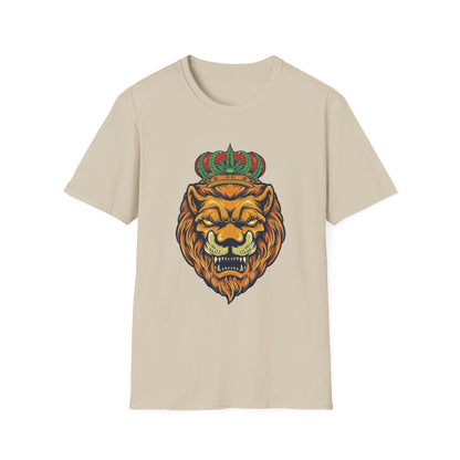 Angry Lion Head with Crown - Mleem