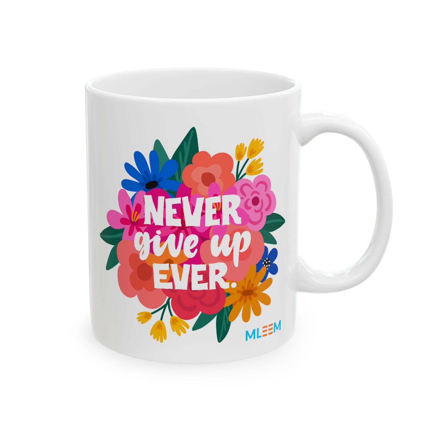 Floral Ceramic Mug - MLEEM