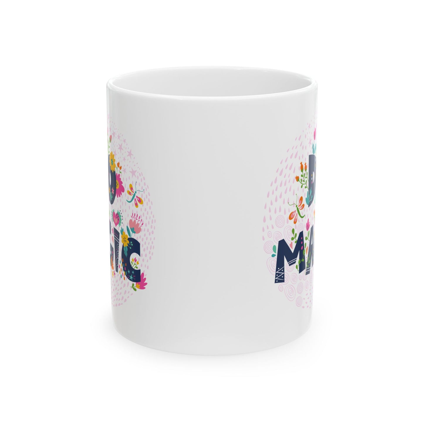 Colorful Floral Mug