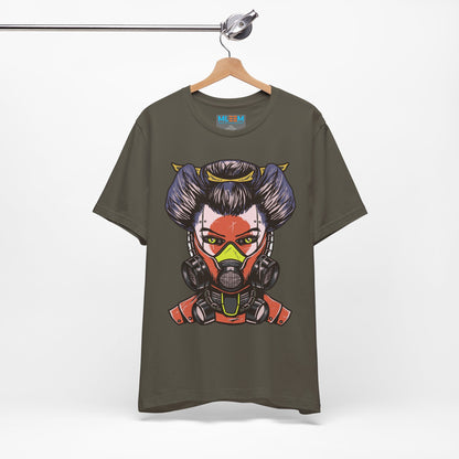 Futuristic Graphic Tee for Gamers - Unisex Jersey Short Sleeve