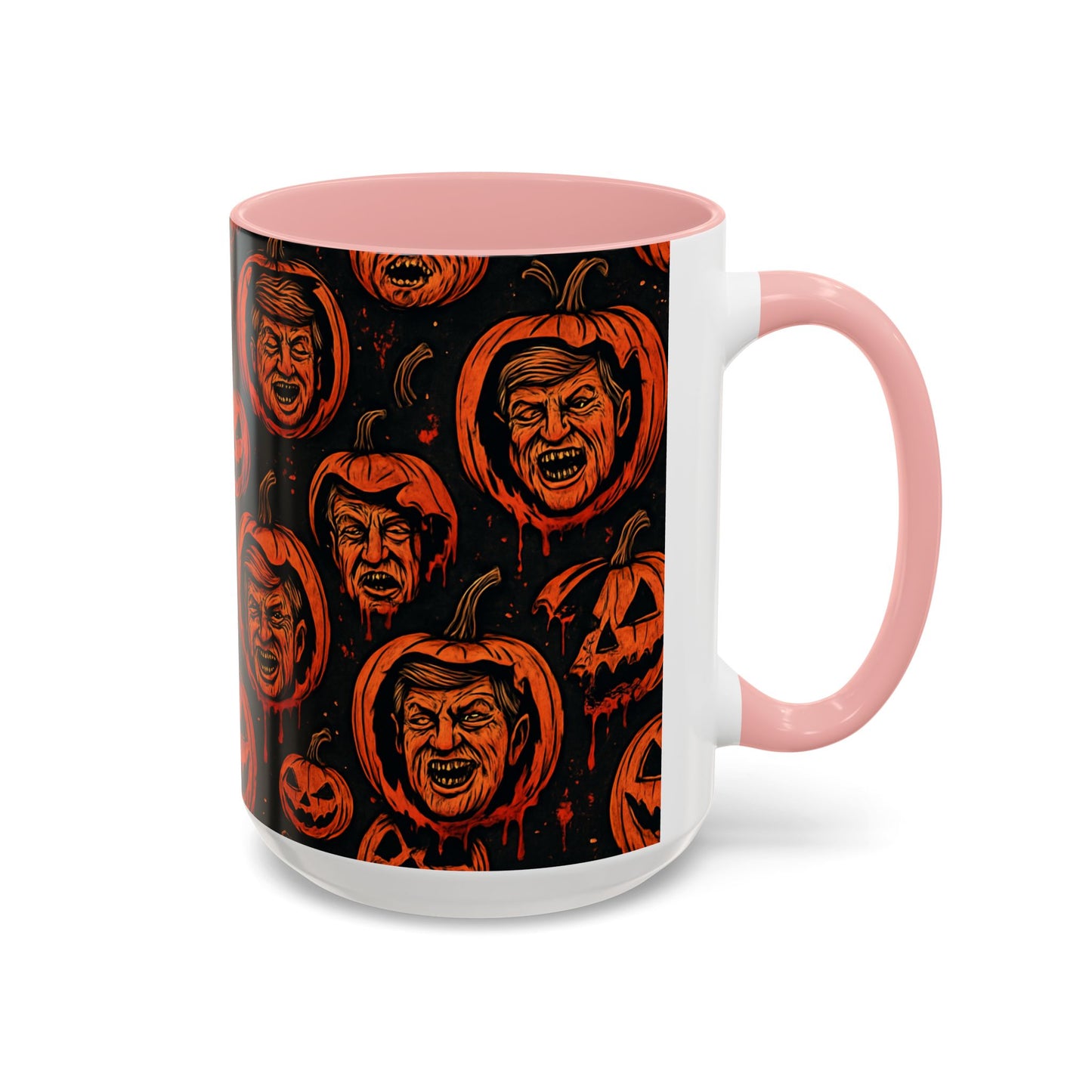 Spooky Pumpkin Faces Coffee Mug | Halloween Gifts, Funny Coffee Cup, Whimsical Mug, Holiday Decor, Unique Gifts