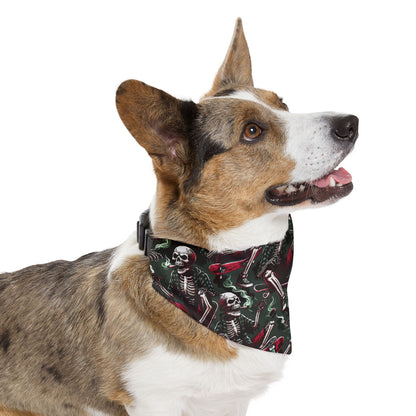 Spooky Skeleton Pet Bandana Collar | Halloween Dog Accessory, Cute Pet Costume, Skull Print Dog Bandana, Festive Dog Gear, Pet [...]