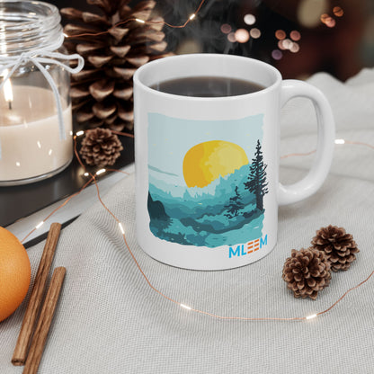 Nature-Inspired Ceramic Mug