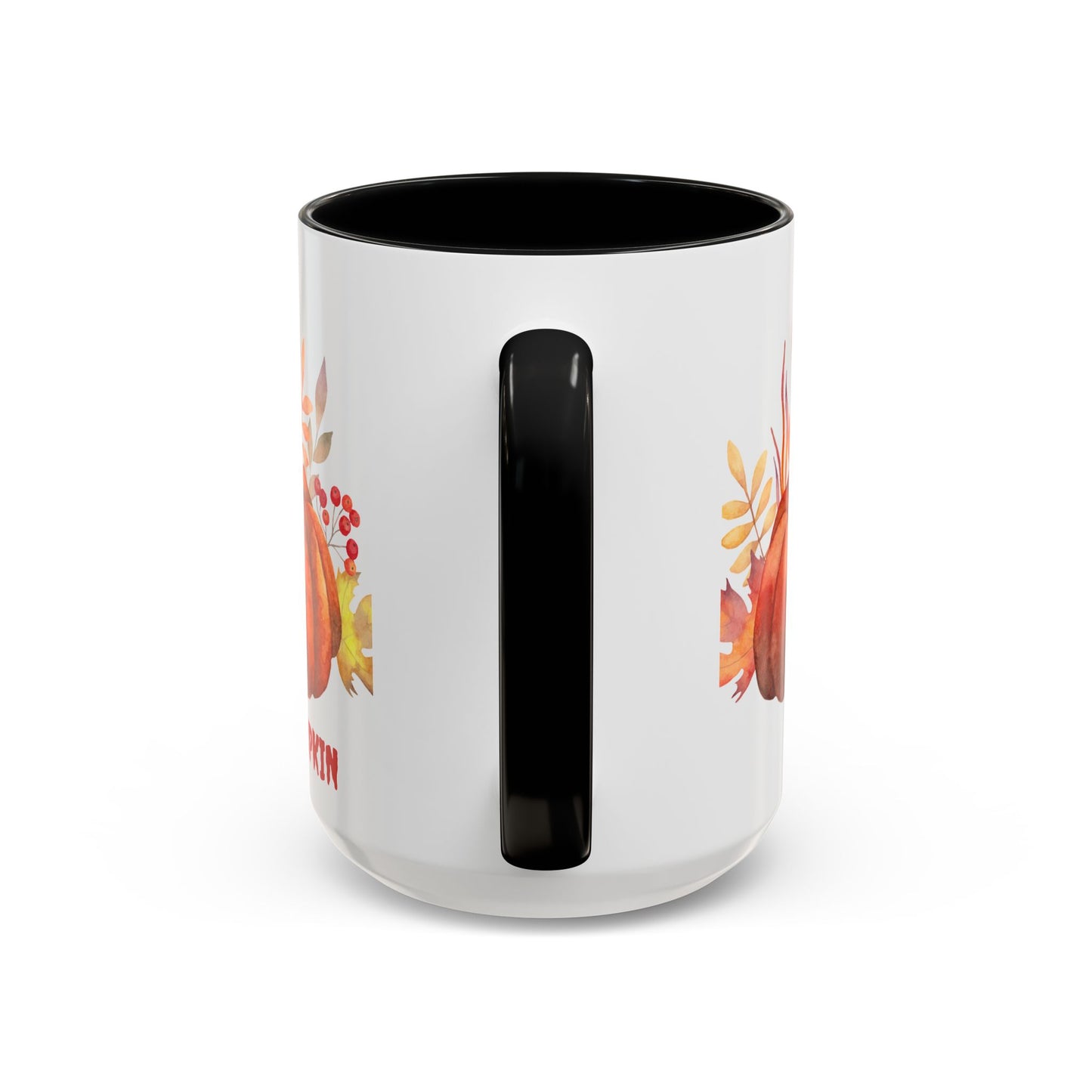 Cozy Pumpkin Accent Coffee Mug | Fall Decor, Gift for Autumn Lovers, Thanksgiving Mug, Pumpkin Spice Latte Cup, Holiday Drinkware