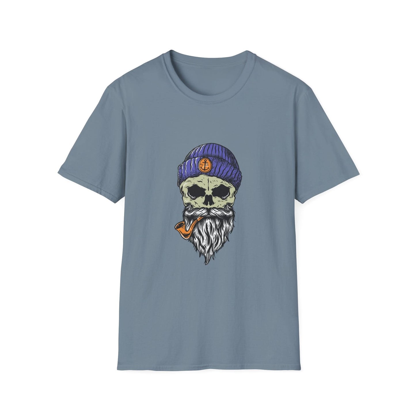 Skull Beard Illustration - Mleem