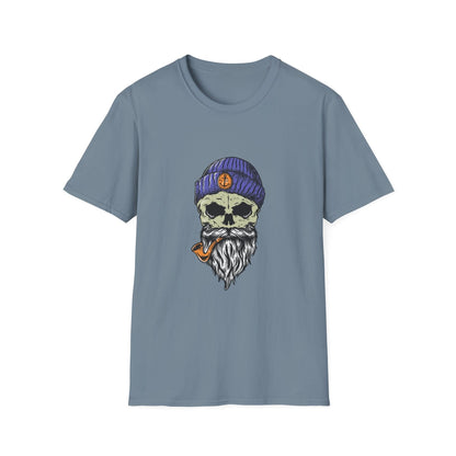 Skull Beard Illustration - Mleem