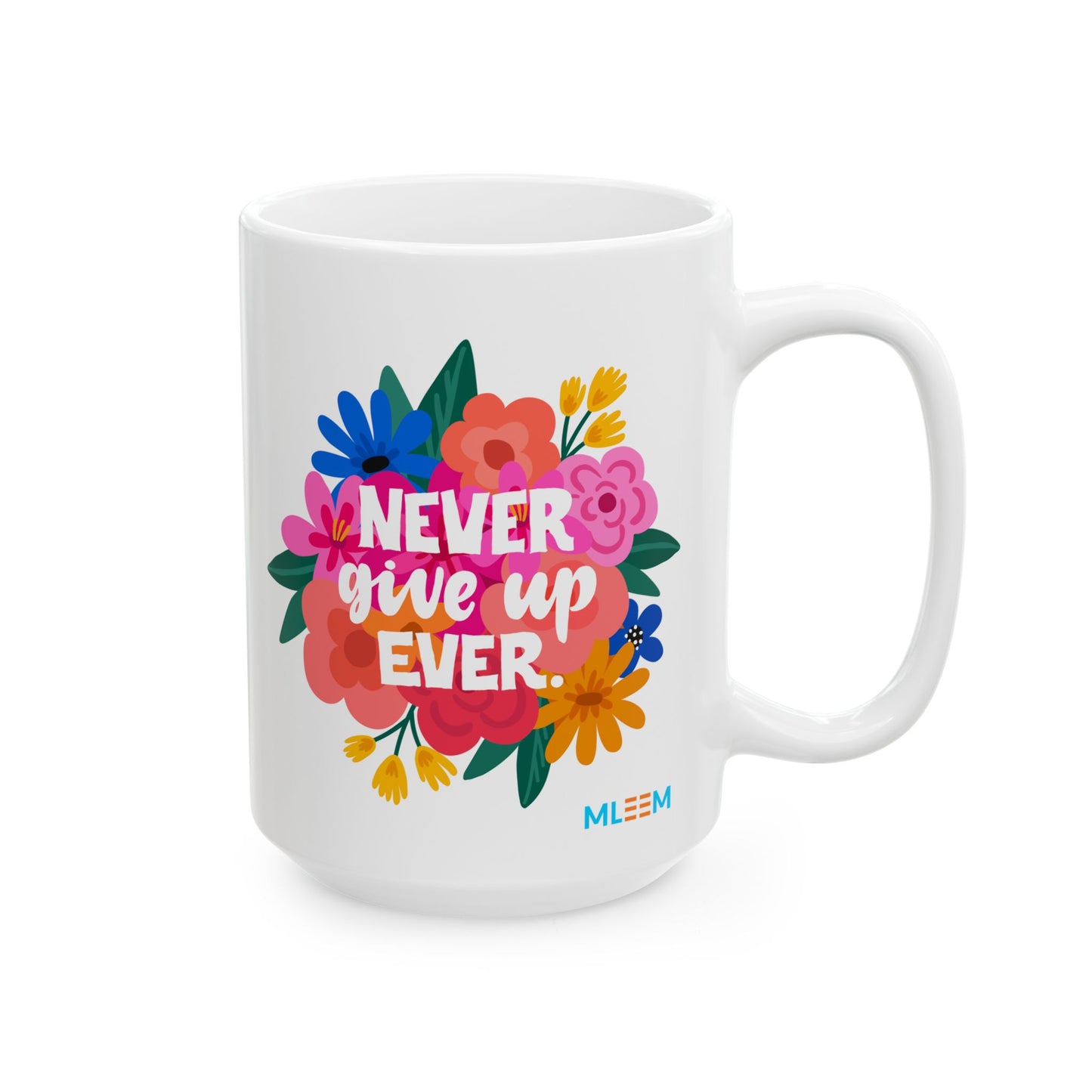 Floral Ceramic Mug - MLEEM