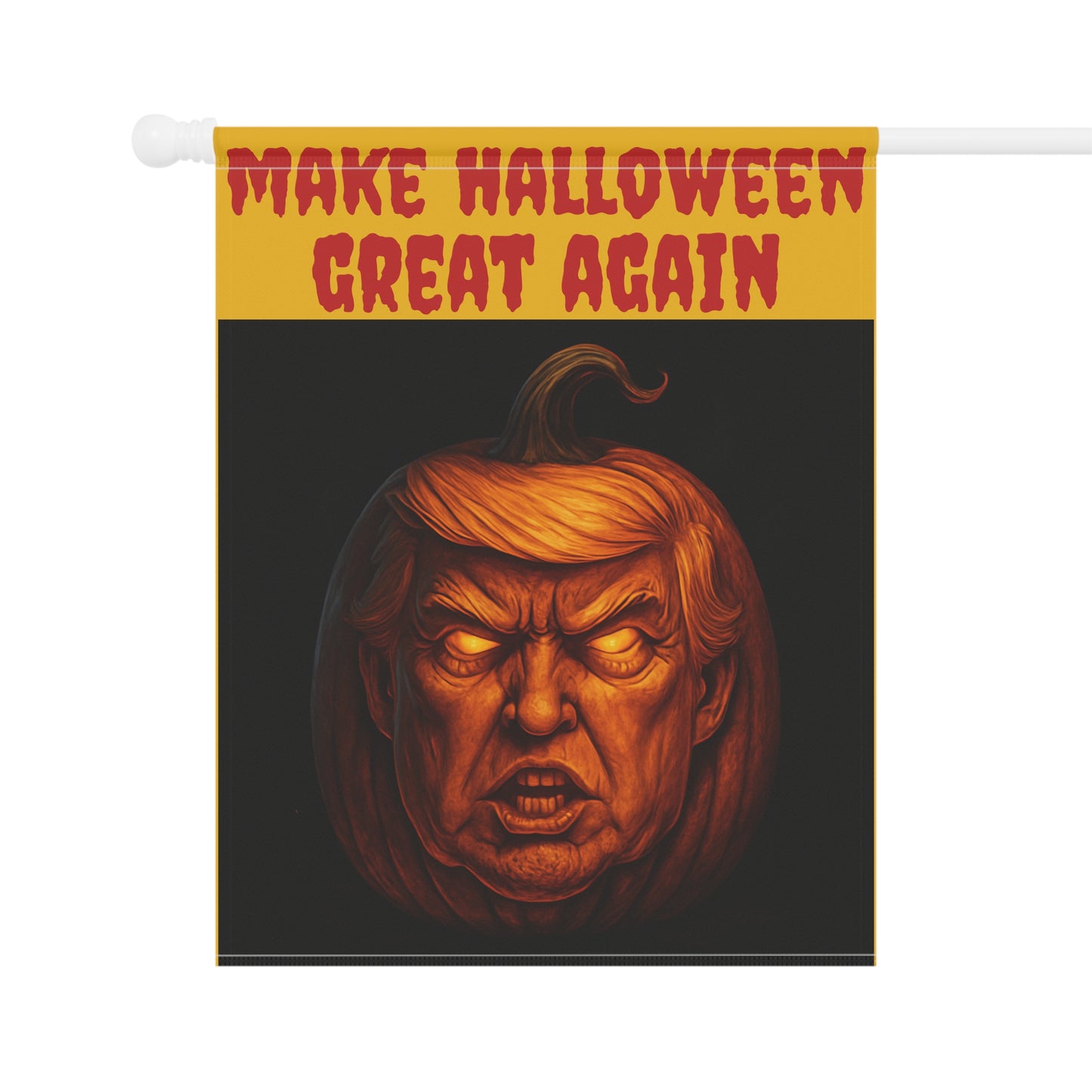 Halloween Garden Banner, Spooky Lawn Decoration, Outdoor Fall Decor, Make Halloween Great Again, Seasonal House Flag, Party Yard Sign