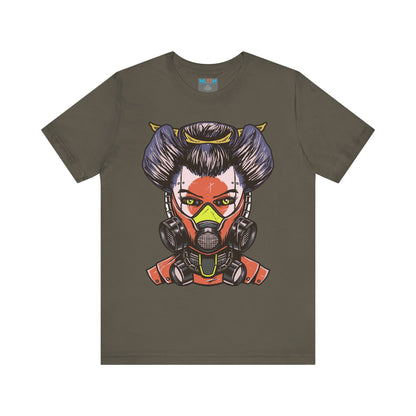 Futuristic Graphic Tee for Gamers - Unisex Jersey Short Sleeve