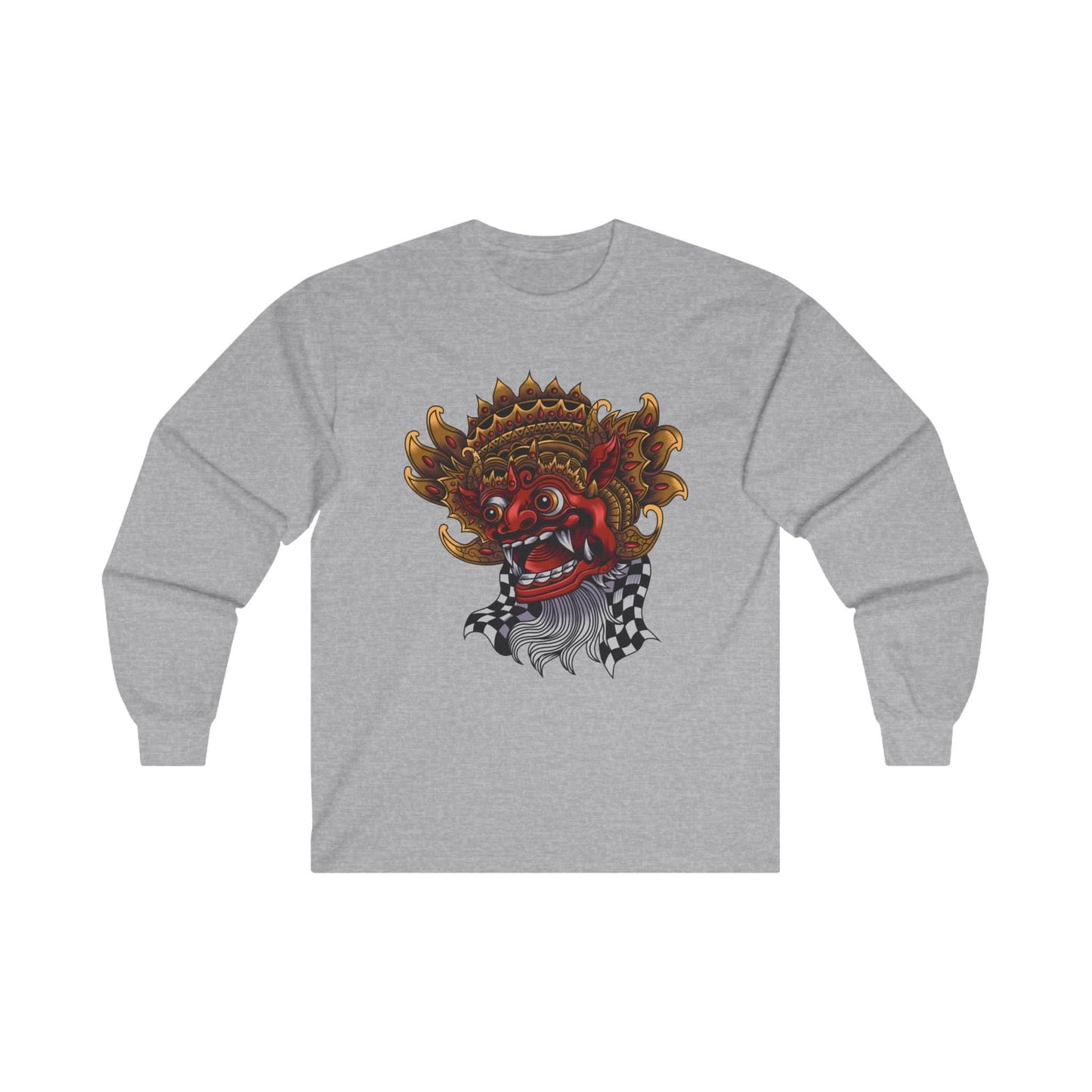 Barong Ball Mask Illustration - Mleem