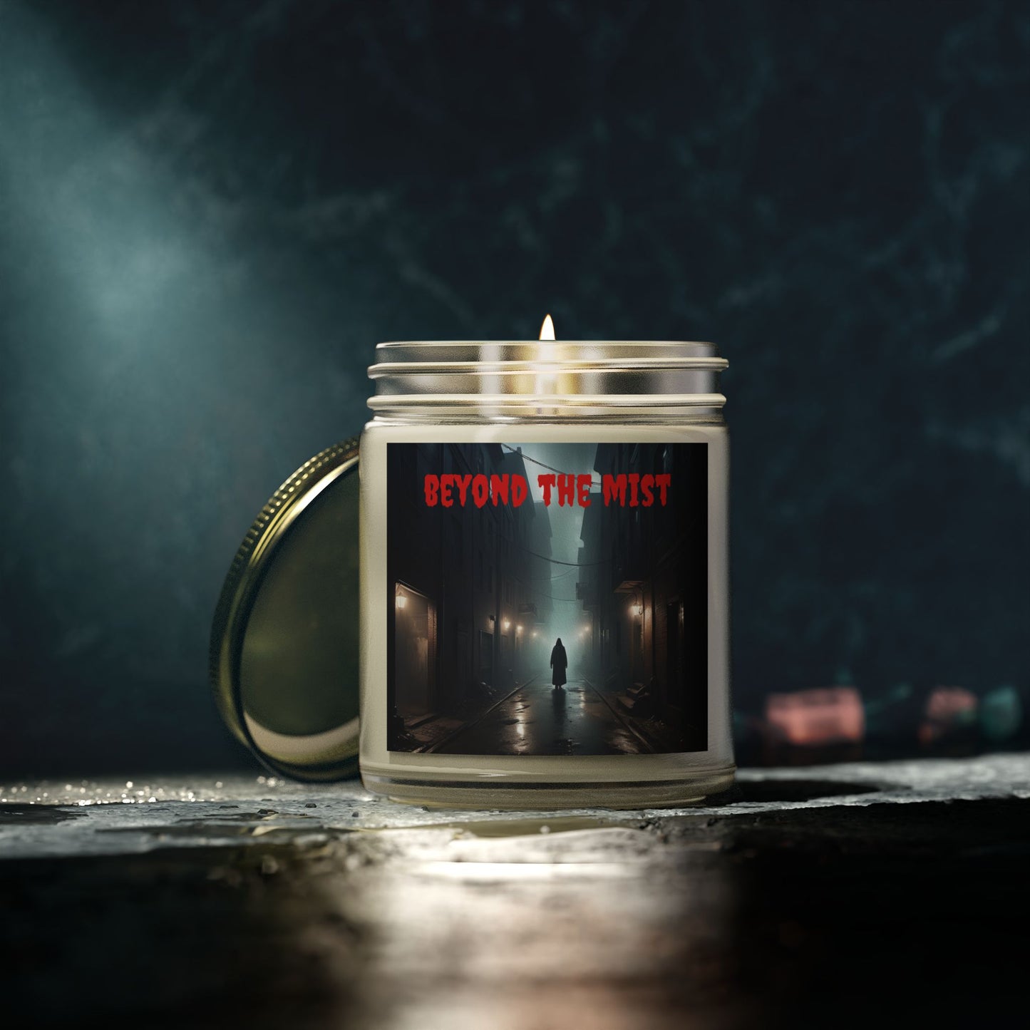 Scented Candles, Beyond the Mist, Home Decor, Relaxation, Gifts for Her, Cozy Vibes, Aromatherapy, Unique Candle