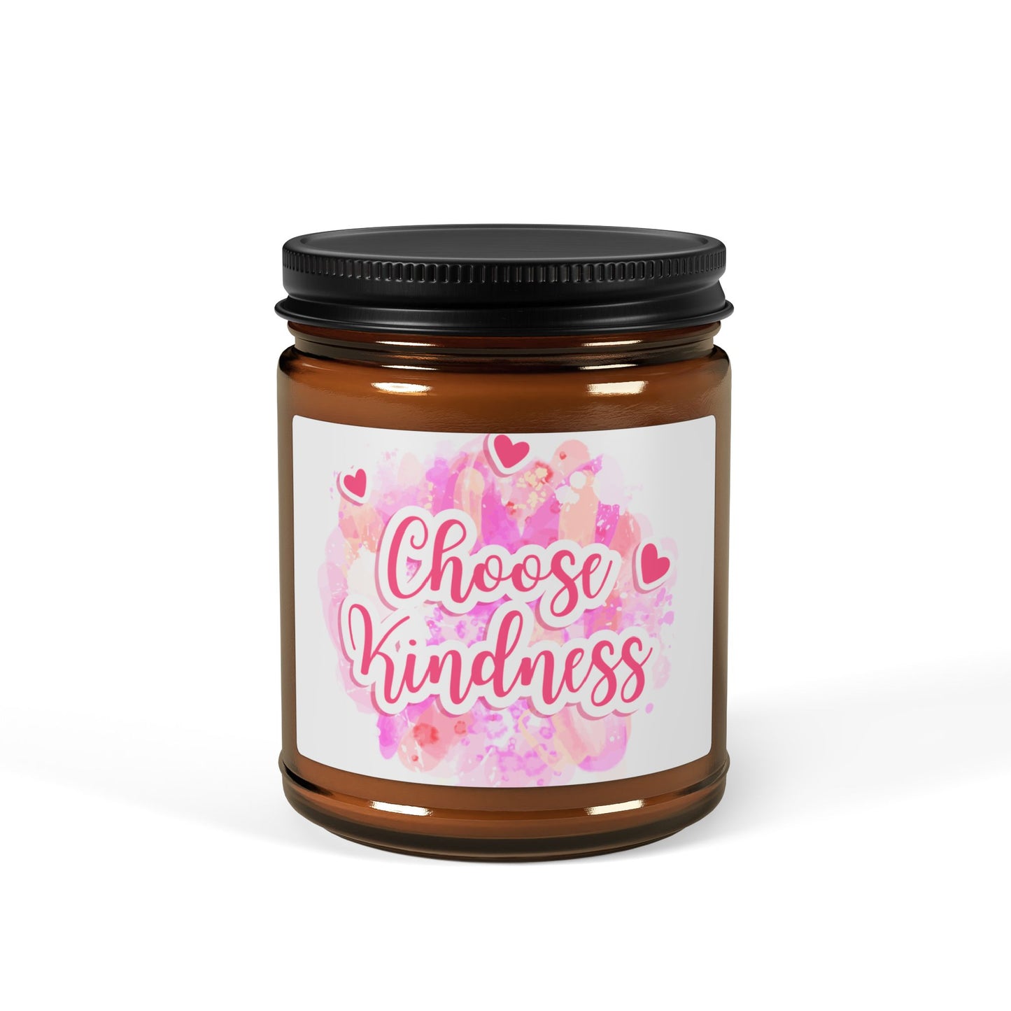 Scented Soy Candle - Choose Kindness, Eco-Friendly Home Decor
