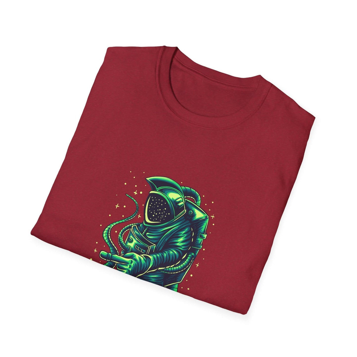 Astronaut in Space Green - Mleem