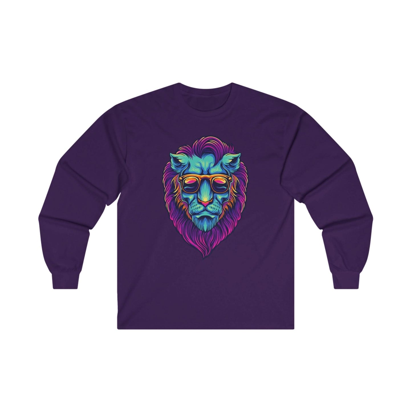 Lion Head With Sunglasses - Mleem