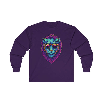 Lion Head With Sunglasses - Mleem