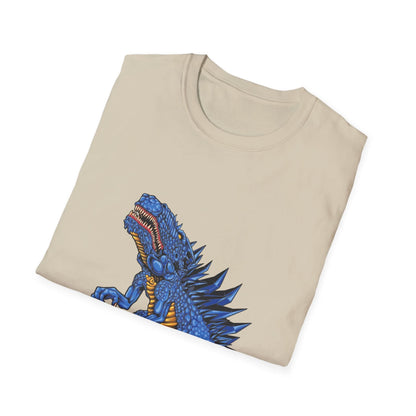 Scary Blue Dinosaur Monster - Mleem